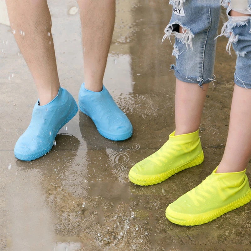 Cubierta zapatos, protector de goma antideslizante para Botas de lluvia, accesorios para zapatos S/M/L, reutilizable, 1 par|Fundas de zapatos| - AliExpress