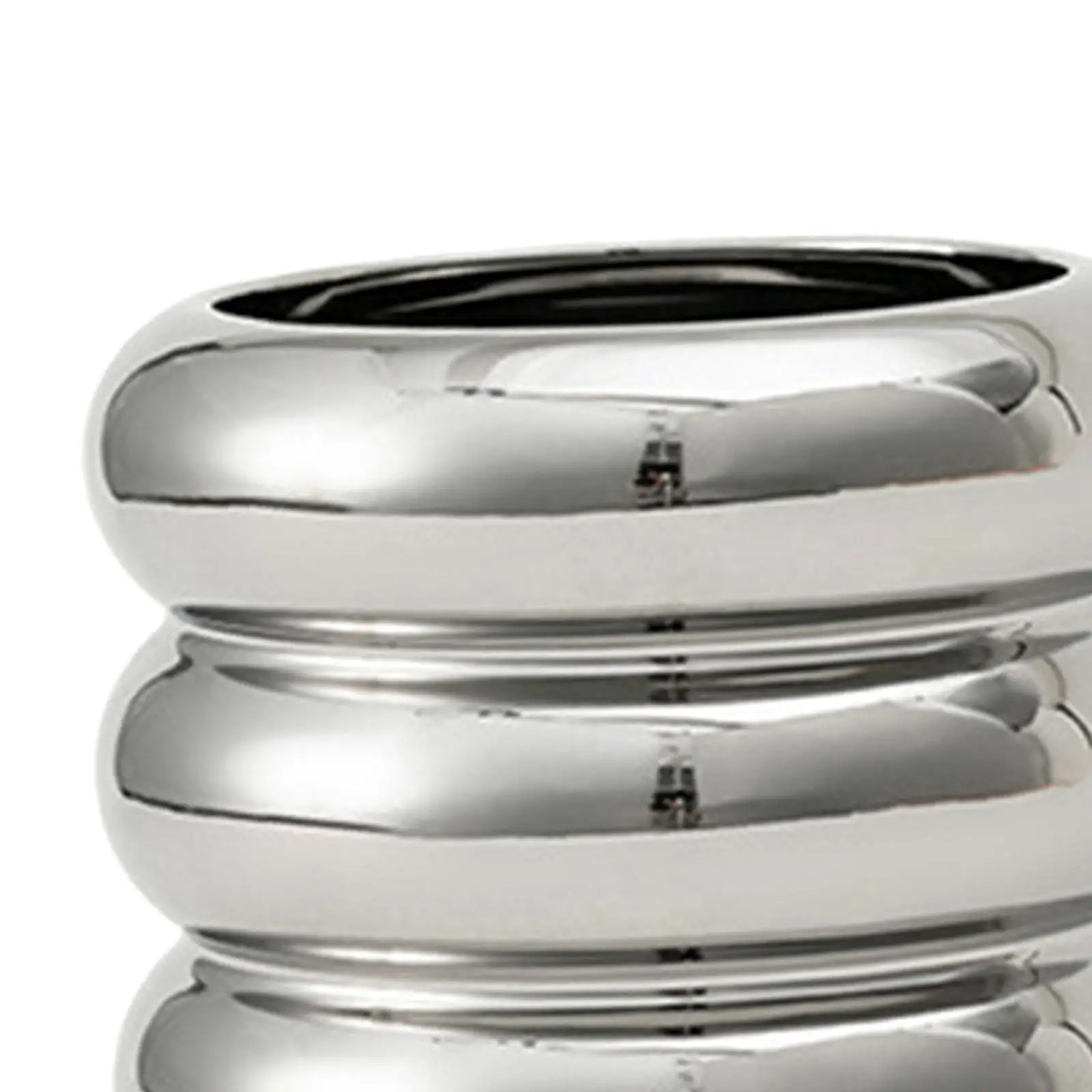 Ceramic Flower Vase Plants Holder Planter Decors Cosmetics Lipstick Bud Vase Flower Pot Makeup Brush Holder for Bathroom Dresser