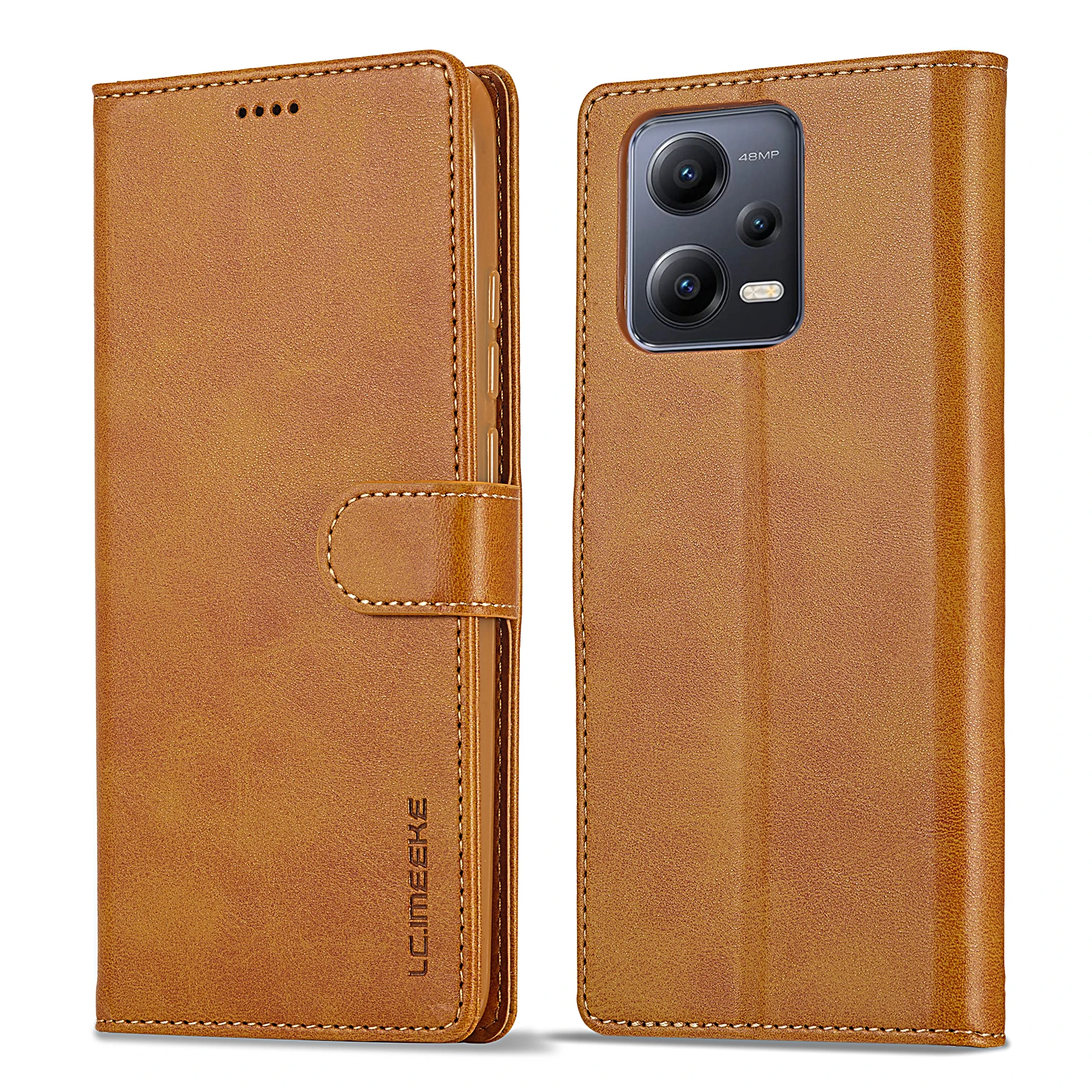 Leder-Flip-Hülle für XiaoMi Redmi Note 15 14 13 Pro Plus 12S 11S 10S 14C 13C 12 11 10 Pro + 5G mit Kartenfach und Geldbörse – Detail 2