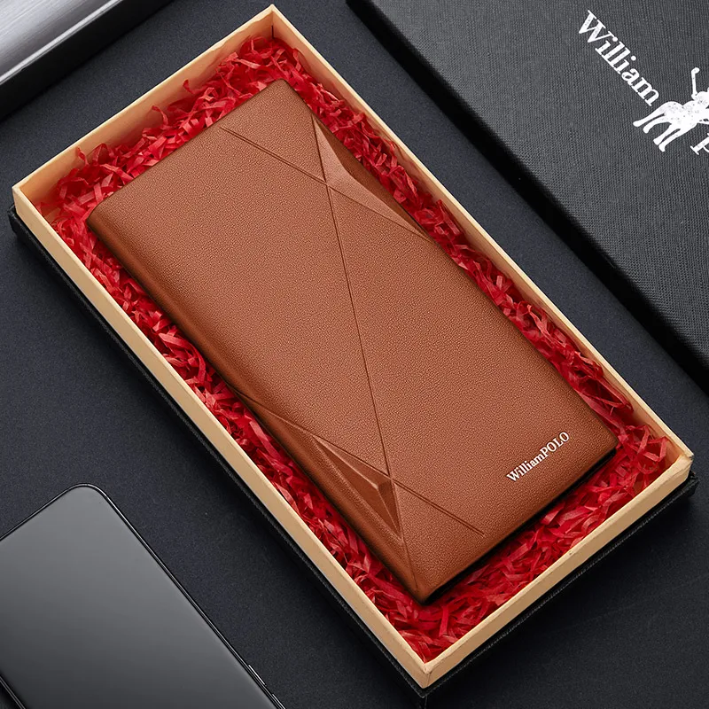Fashionable men's card holder, genuine leather ultra-thin card bag, personalized trend wallet