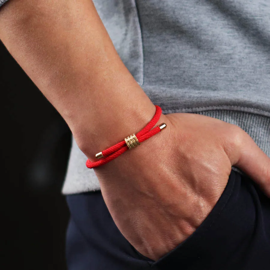 Stainless Steel Luxury Bracelet for Men with Buckle