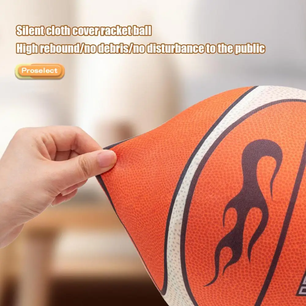 Description Picture 6 of itemQuiet Basketball Indoor Silent Bouncing Basketball Soft Indoor Training Ball Highly Elastic Practice Bal for Quiet Dribbling