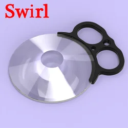 Kaleidoscope Prism Lens Filter for Stunning Special Effects in Mobile Photography (75mm Swirl)