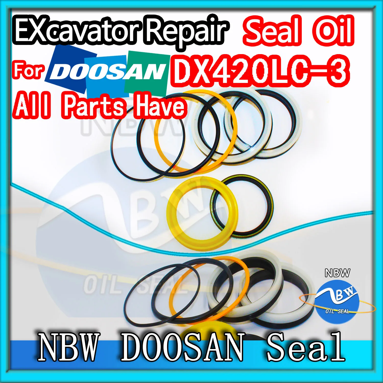 

Для Doosan DX420LC-3 Масляный сальник экскаватора Kit высококачественный ремонт DX420LC 3 Track Spovel Hammer Набор строительных инструментов тяжелый