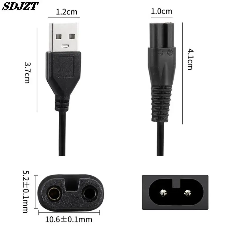 Charger Cable Compatible with Meridian Grooming Electric Shaver Trimmer Replacement charging cable,shaver charger,battery charger power adapter