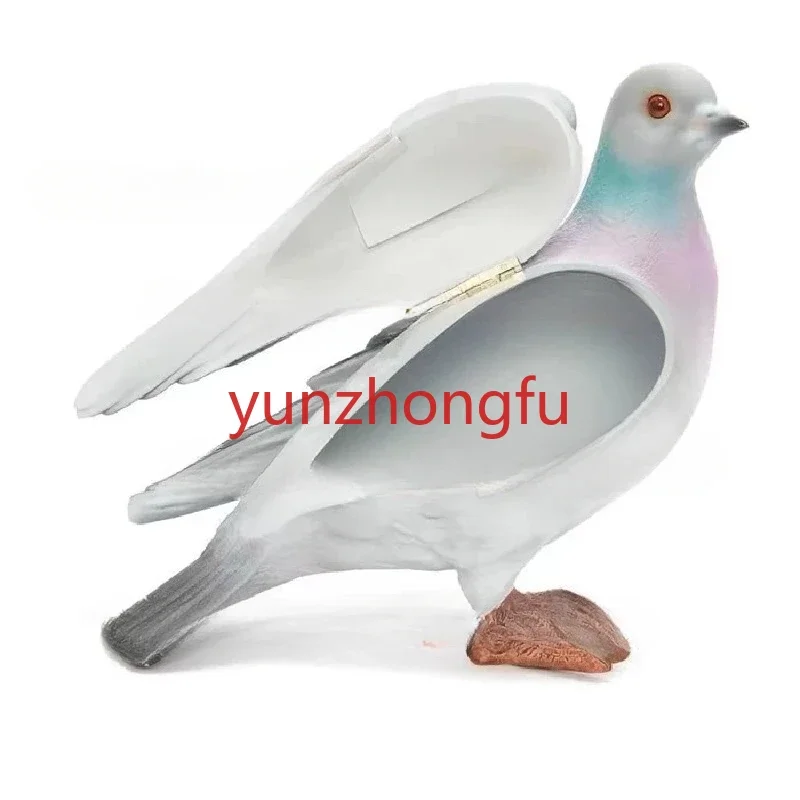 

Fashion Pigeon Handbags animal Resin Craft Desktop Accessories Birthday and Valentine's Day gift