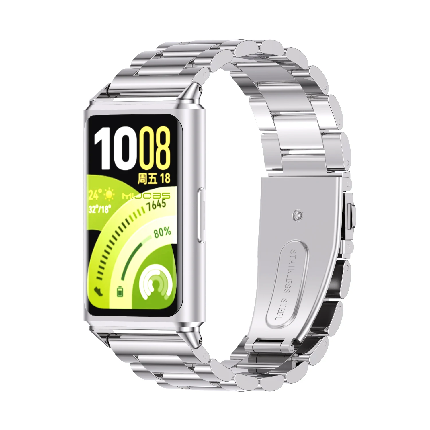 Premium Metal Wristband for Smart Fitness Tracker - Durable and Stylish Strap Accessory