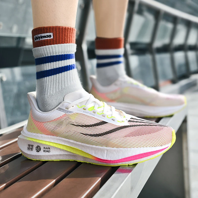 Running Shoes Men Women Size 35-45 Couples Carbon Fiber Sports Sneakers Male Female Lightweight Jogging Shoes Gym Trainers 2023