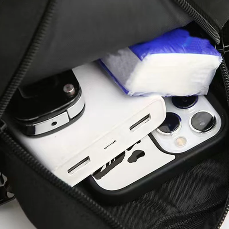 Men' bag, available in single shoulder or cross-body design, suitable for...