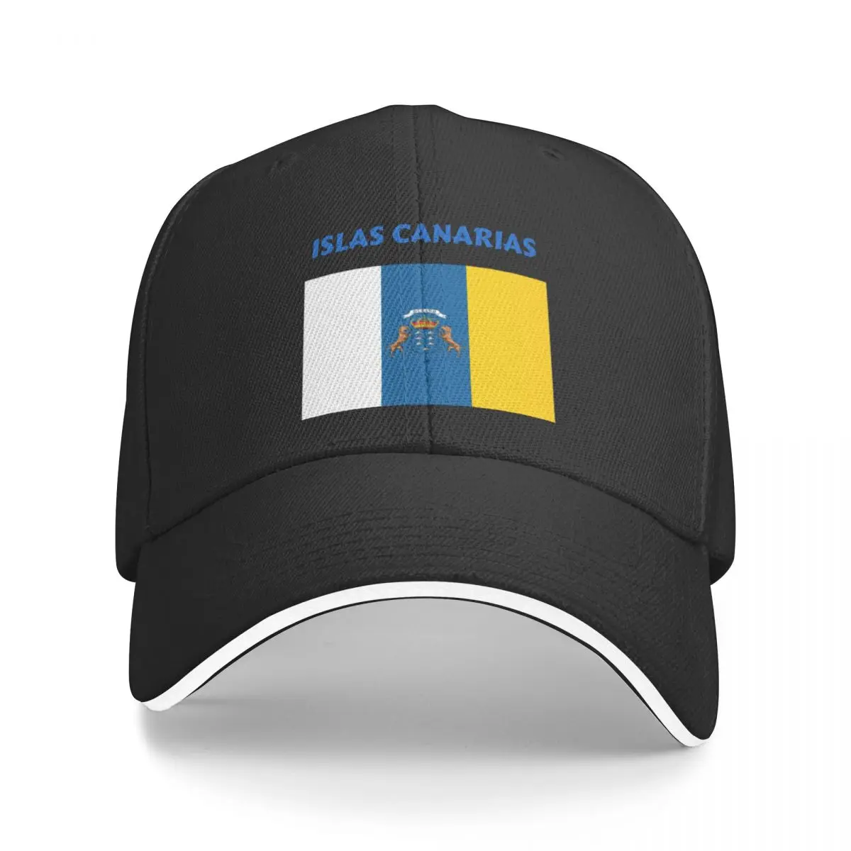 

Islas Canarias Flag Baseball Cap Beach Outing Big Size Hat Female Men's