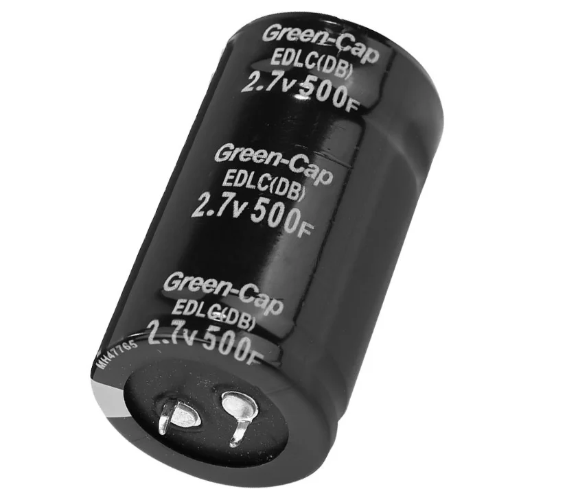 Condensatore Elettrolitico 2.7V 500F Condensatore Farad In Metallo Delicato Per Circuiti Automobilistici Necessari Gadget Per Circuiti Automobilistici