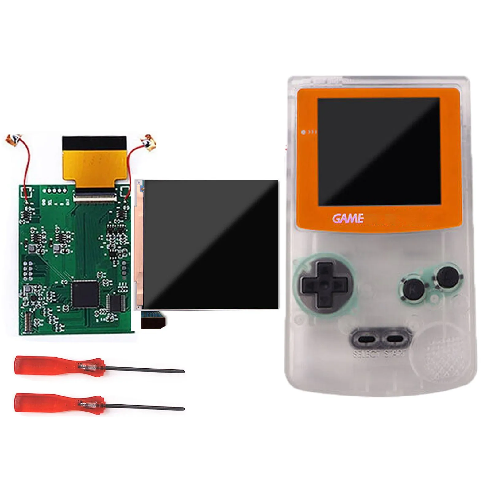 ゲームボーイ - ゲームボーイカラー GBC IPS液晶カスタム ゲームボーイカラー カスタム IPS液晶＆シェル交換 GBC Custom