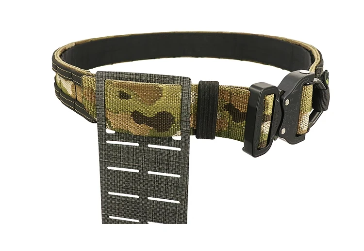 2 Grid/3 Grid Modular Belt Drop Holster Adapter Beingurt Einstellbare Single Mag Plattform Hängende Platte Elastischer Oberschenkelgurt – Detail 11