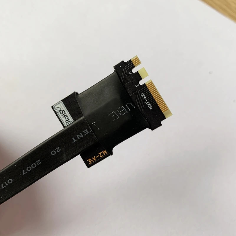 Cabo do Adaptador do Riser de Gpu da Placa de Vídeo 3.0 X16 com Alimentação 4p 6p Cabo Extensor da Mineração dos Gráficos M.2 Wifi a X16 m2 A.e Chave Ngff Pci-e - Imagem 6
