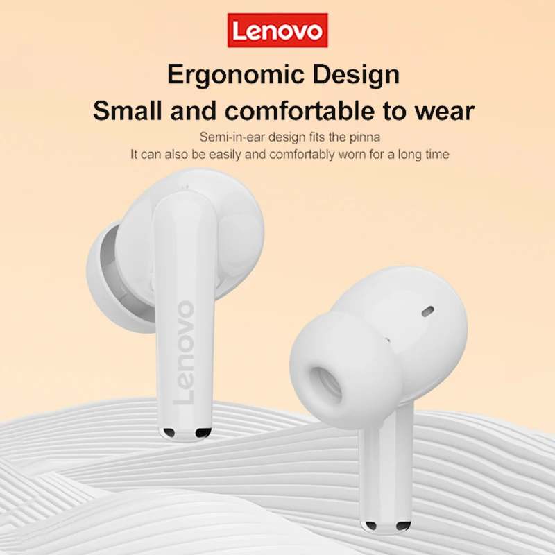 10pcs Lenovo LP3 Pro Wholesale 2pcs Original lp3pro Wireless Bluetooth Headphones HiFi Stereo Earbuds Noise Reduction With Mic 4
