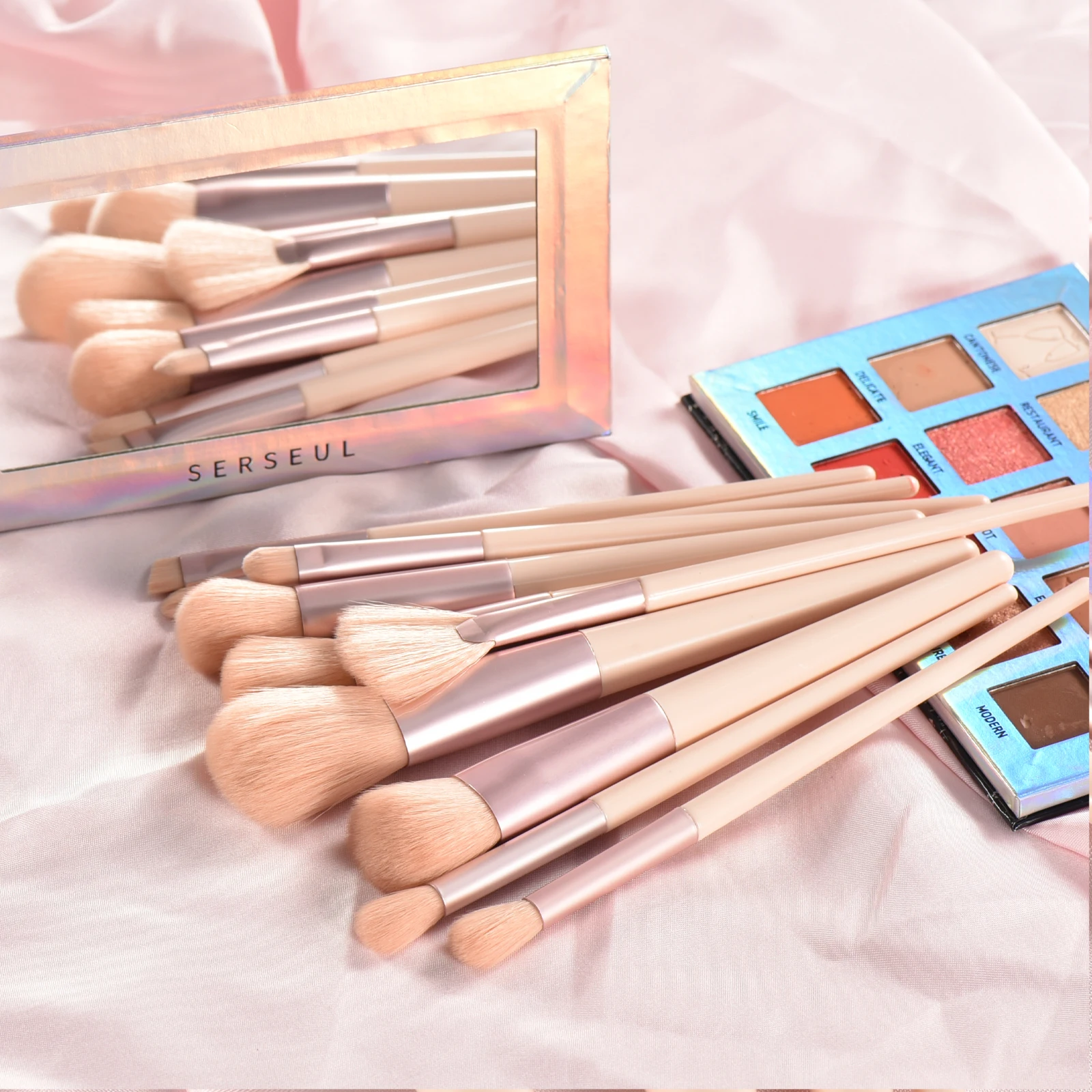 KOSMETYKI White Makeup Brushes Tool Set Cosmetic Powder Eye Shadow  Foundation Blush Blending Beauty Make Up Brush Maquiagem - AliExpress