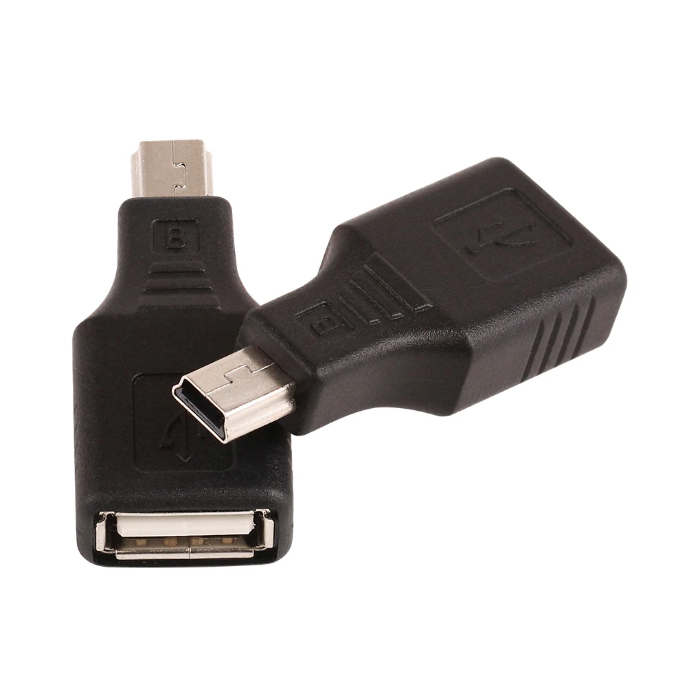 

Mini USB Male To USB2.0 Female Connector Converter Transfer Data Sync OTG Adapter for Car AUX MP3 MP4 Tablets Phones U-Disk