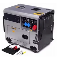 Générateur diesel super silencieux YHS de fabrication chinoise, vente chaude, 10 kVA, 10 kW, insonorisé, avec contrôle, 20 kVA, 16 kW 1