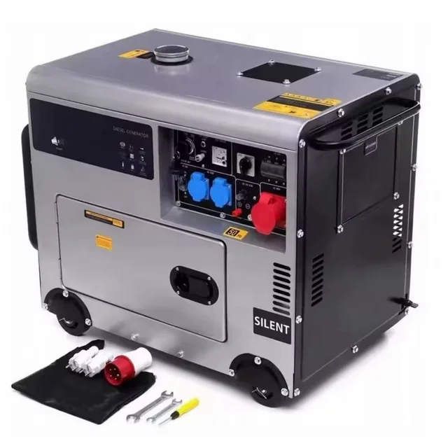 Générateur diesel super silencieux YHS de fabrication chinoise, vente chaude, 10 kVA, 10 kW, insonorisé, avec contrôle, 20 kVA, 16 kW 1