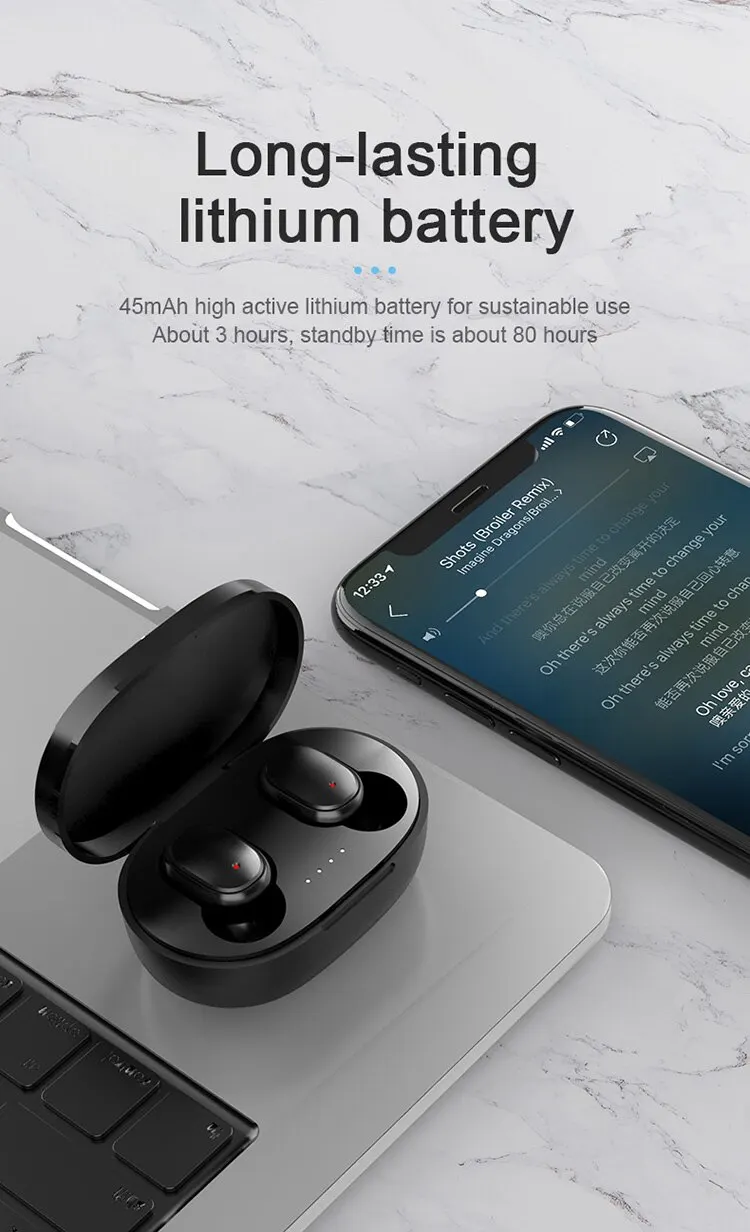 Wireless Sport Earbuds Image 2