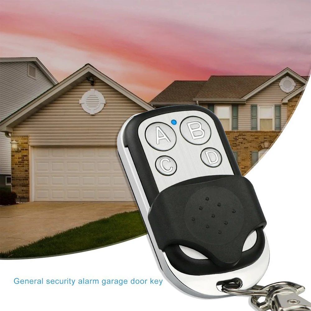 Metal Push Button Remote Control Transmitter ABCD / Lock Unlock 4Button 433MHz U