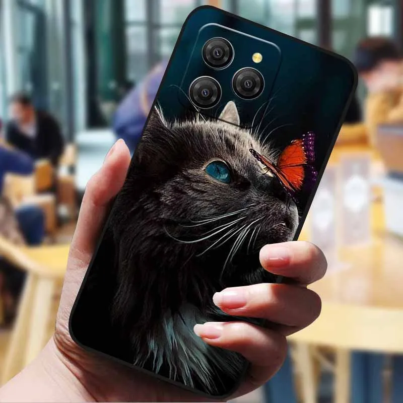 Cartoon Painted Silicone TPU Phone Case - Blackview Shark 9 5G Back Cover Bumper