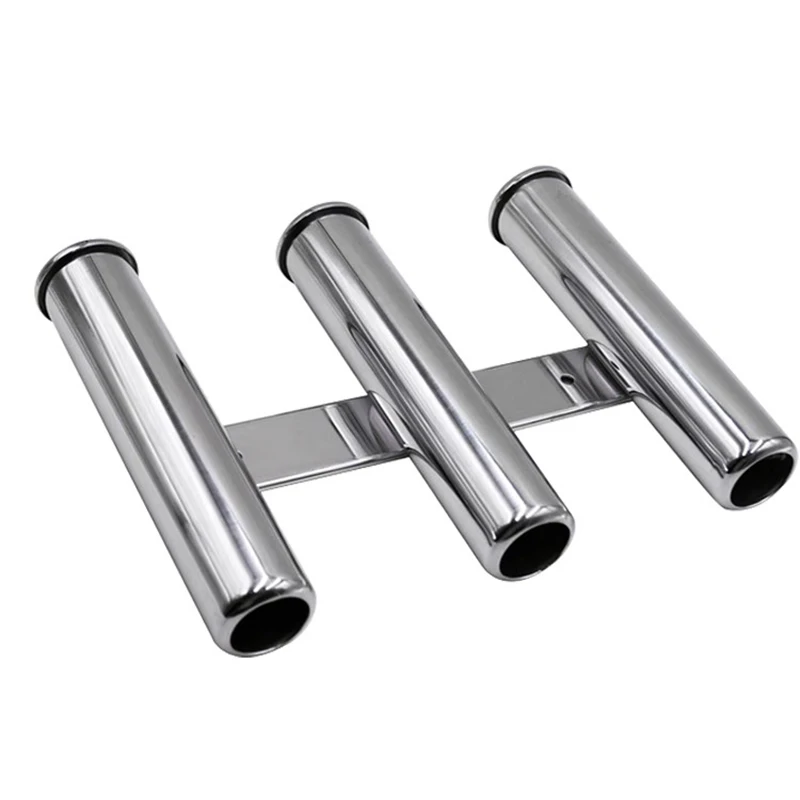 

316 stainless steel triple fishing rod socket, sub boat fishing rod socket, fishing rod bracket, quadruple sea fishing