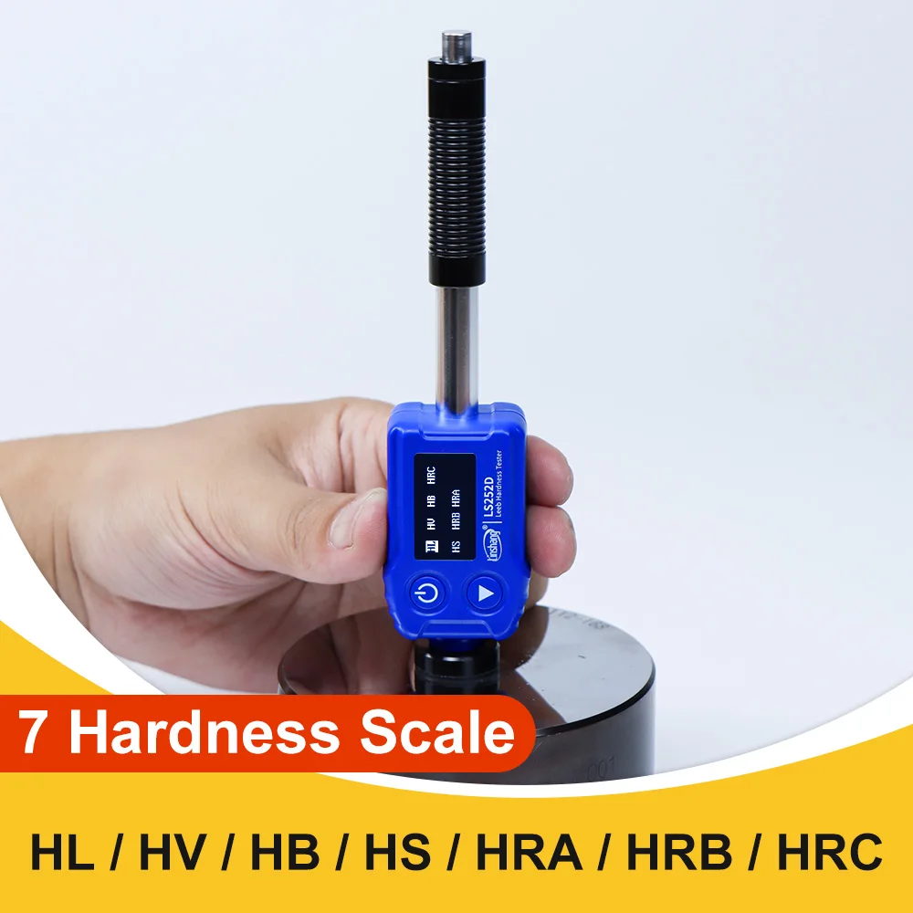 Leeb Hardness Tester Digital Portable Durometer Metal Hardness Tester Best Price Portable Steel Leeb Durometer HLD LS252D