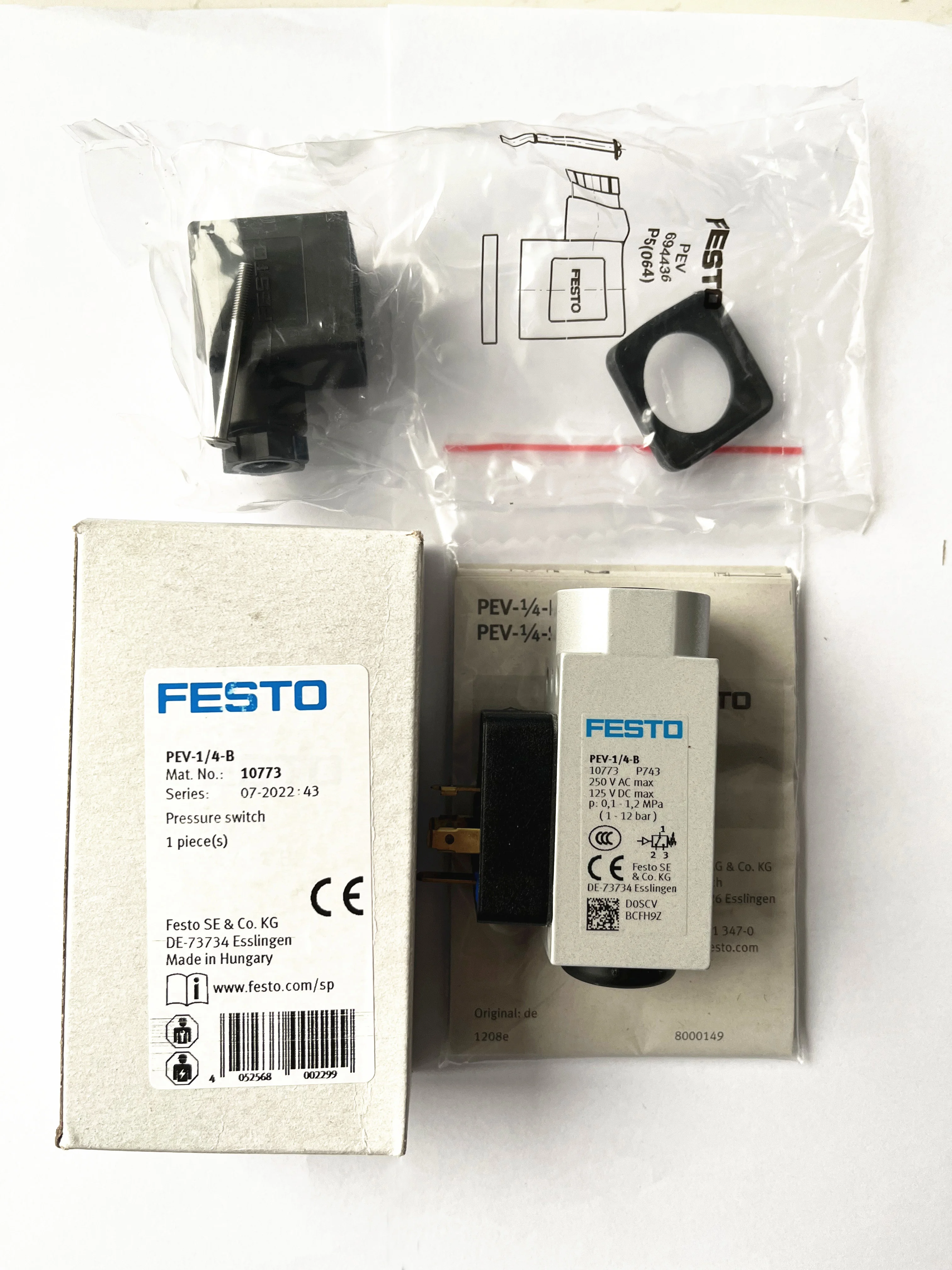 Festo Digital Air Pressure Switch proyectosarquitectonicos.ua.es