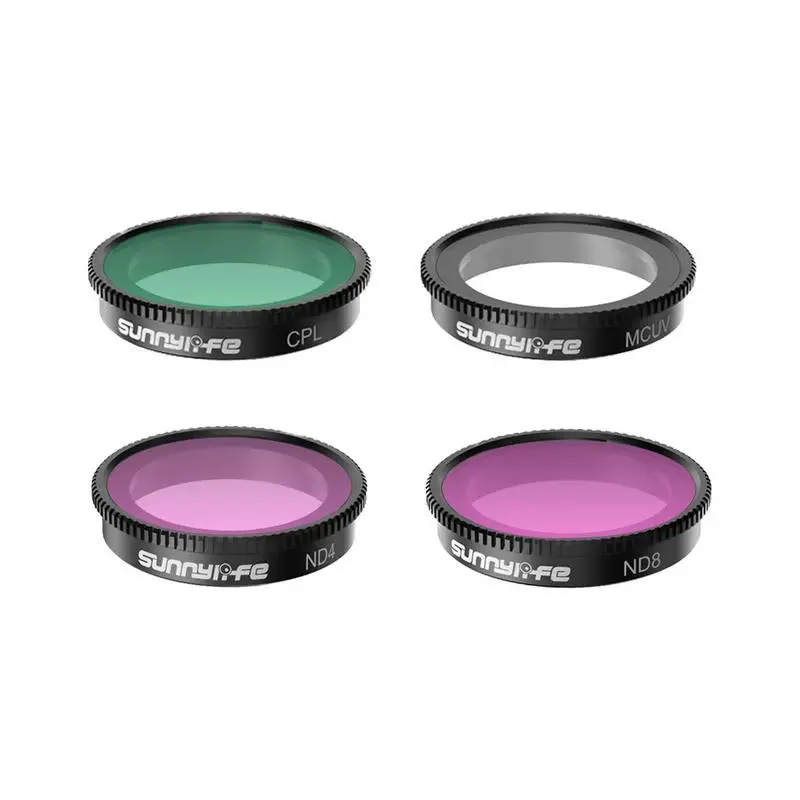 필터 CPL MCUV ND4 ND8 ND16 ND32 카메라 렌즈 필터 세트, Insta360 GO 2 용 스포츠 카메라 액세서리