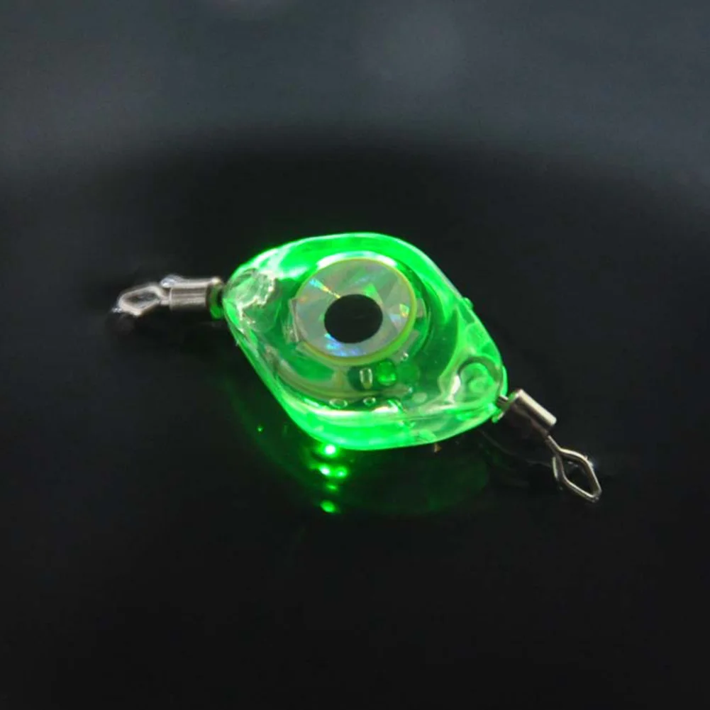 1-4pcs 미니 낚시 루어 라이트 LED 물고기 유인 라이트 수중 눈 모양 낚시 오징어 낚시 미끼 발광 루어