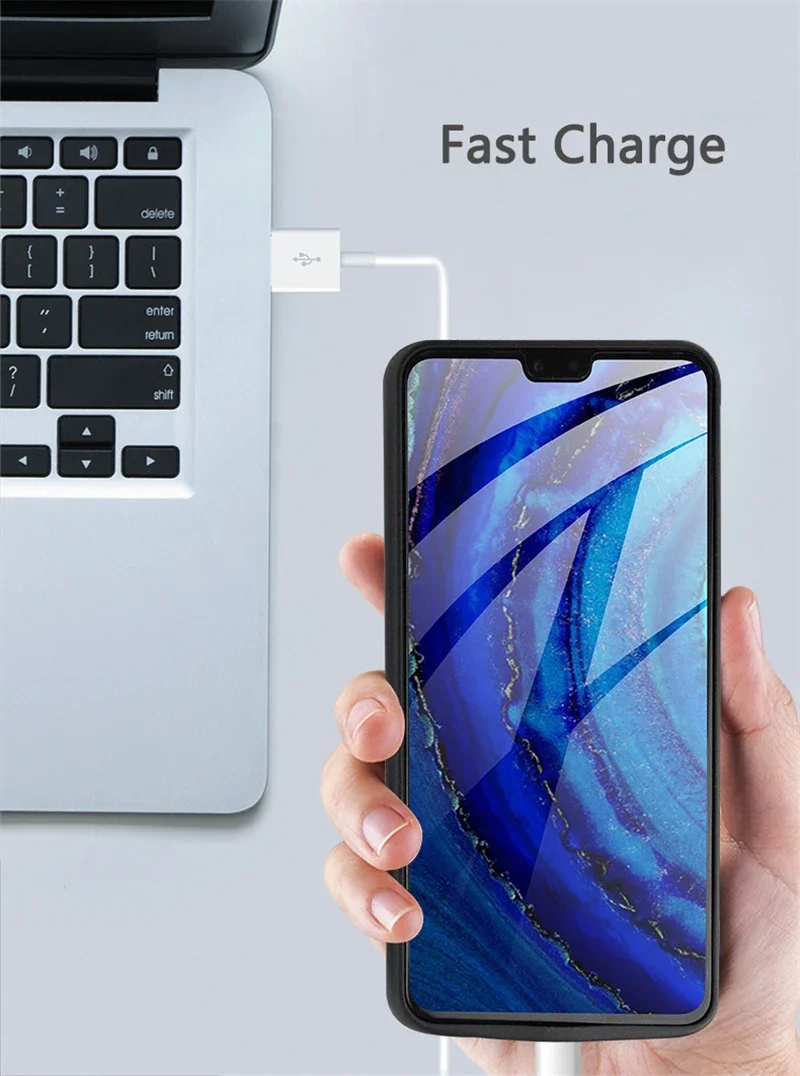 화웨이 메이트 30 프로용 보조배터리 충전 케이스, 5000mAh 배터리 충전기 케이스, USB 출력