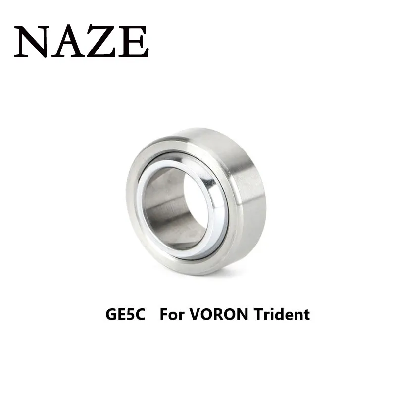 

NAZE GE5C самосмазывающиеся Радиальные сферические гладкие подшипники GE5C/GE5UK 5*14*6 мм для 3D Pinter Voron Trident