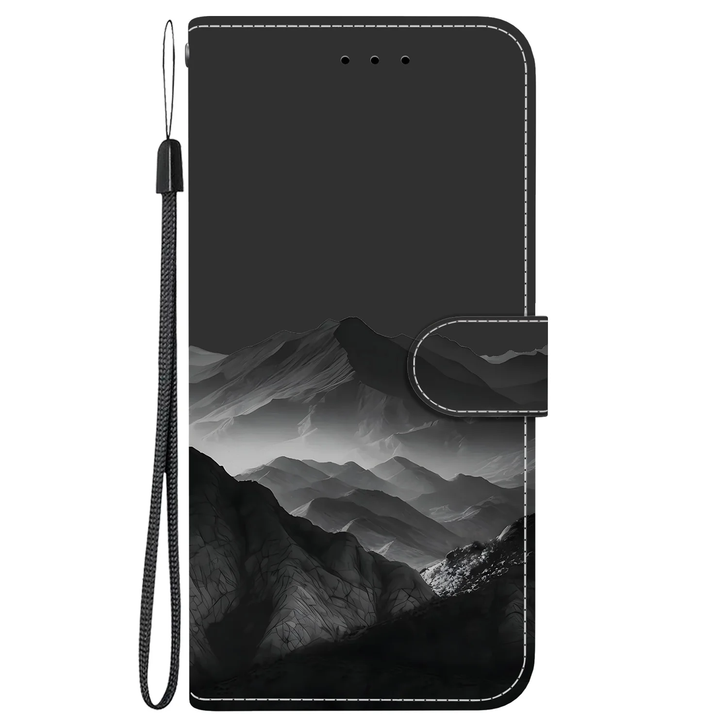 Elegant Floral Leather Flip Phone Case with Stand and Card Slots