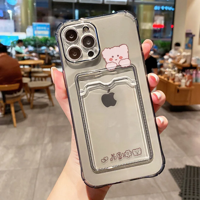 Funda para teléfono con tarjetero y billetera para iPhone 14, 15 Pro, 11, 12, 13 Pro Max, funda para iPhone 16, 15, 7, 8 Plus, XR, SE, funda de silicona con bolsillo para fotos