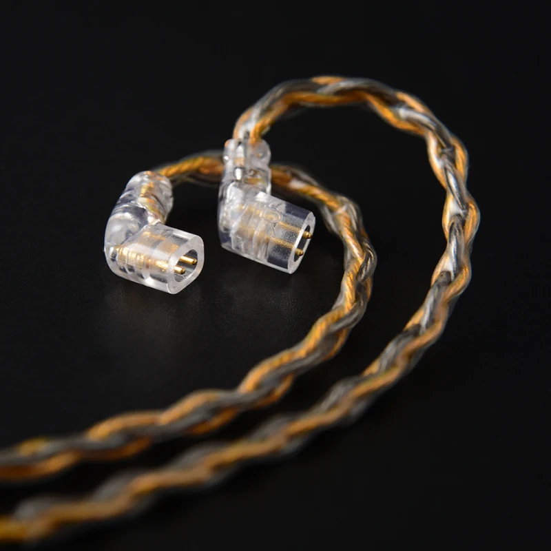 Nicehck-銀メッキミックスイヤホンケーブル、8コア、3.5mm、2.5