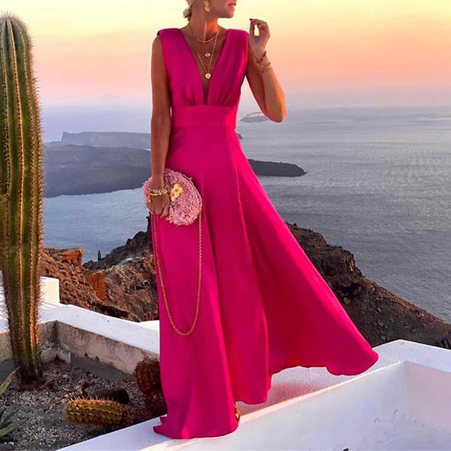 vestidos elegantes para mujer,vestidos de verano mujer 2022,vestidos mujer,ropa  mujer,vestidos de mujer casual,vestido mujer,vestido elegante mujer,vestidos  sexys mujer,vestidos largos,vestido playero,vestido verano - AliExpress