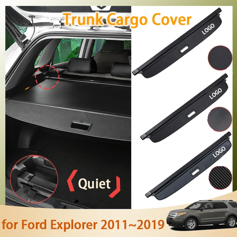 

Rear Curtain for Ford Explorer Classic 2011~2019 2017 2013 2012 Accessories Car Trunk Curtain Mat Retractable Anti-peeping Parts