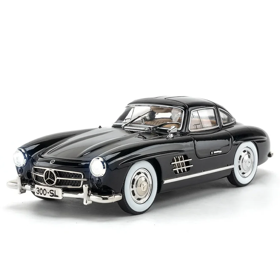 Mercedes-benz 300slヴィンテージカーモデル、1:24、合金カー