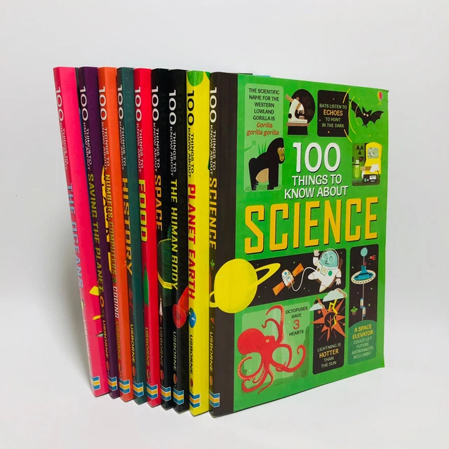 9 Books/Set Top 100 Discoveries High Grade To Know About Early Childhood