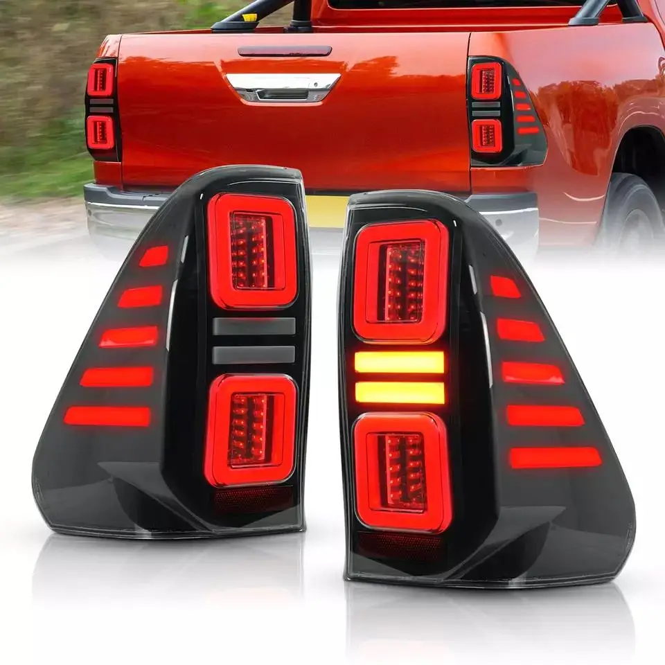 

Фонарь задний 3D для Hilux Revo 2015-2022, 2016, 2017, 2018, 2019, 2020
