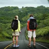 Reflective Waterproof Backpack Rain Cover Outdoor Sport Night Cycling Safety Light Rain Cover Case Bag Outdoor Camping Hiking 2