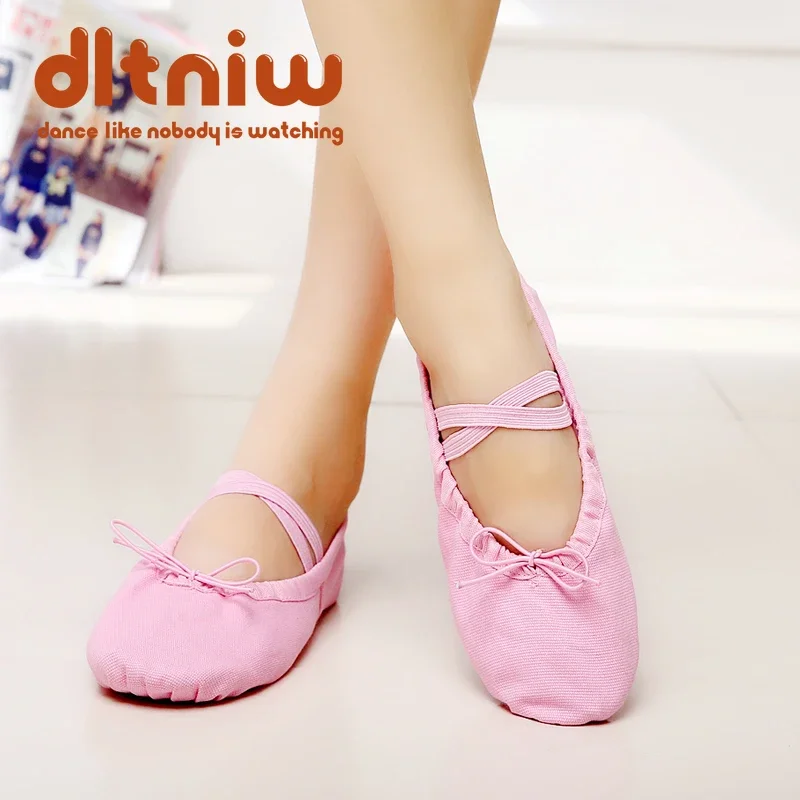 Pink Blue Rose Red Black White Green Flesh Ballet Shoes for Girl Woman Yoga Zapatos De Punta De Ballet Zapatillas dance shoes