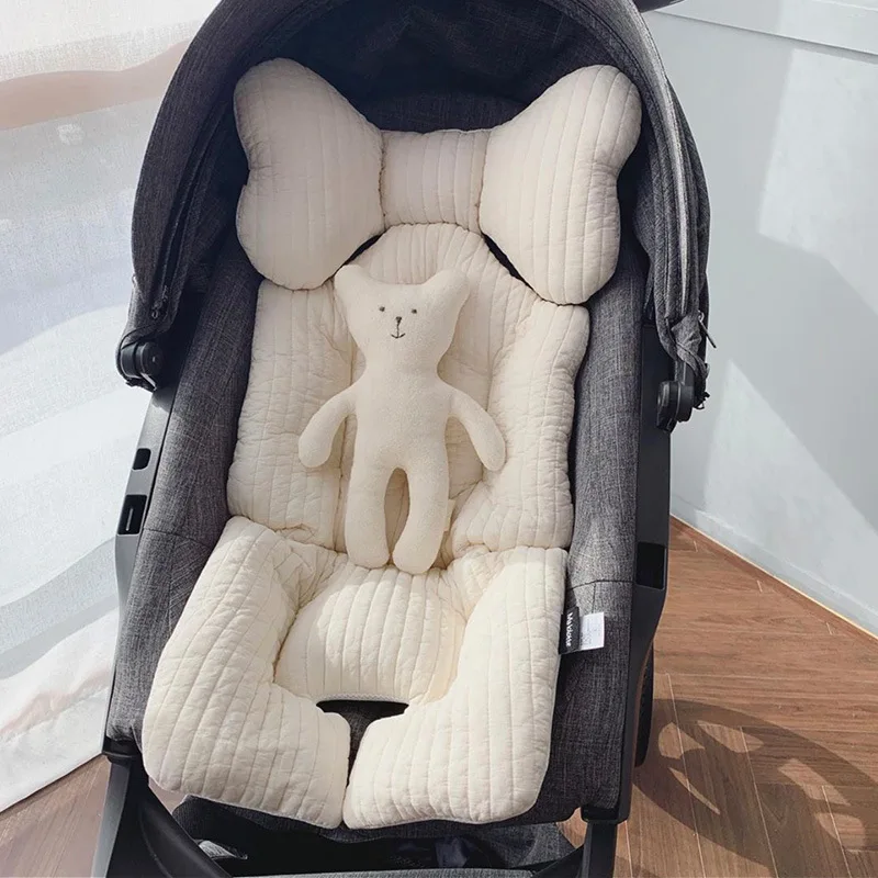 

Stroller Cushion Baby Dining Chair Cotton Pad Universal Stroller Accessories Diaper Changing Mat baby car seat accessories