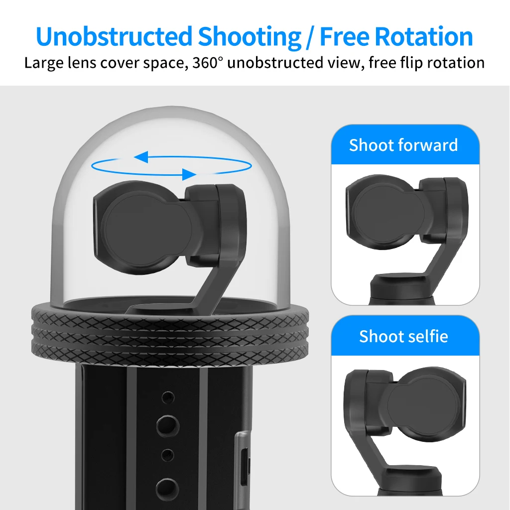 Für DJI Osmo Pocket 3 Wasserdichtes Gehäuse 80 m Aluminium Magnetische Schnellverschluss-Halterung Kamera Schutzgehäuse Unterwasser-Tauchset – Detail 6