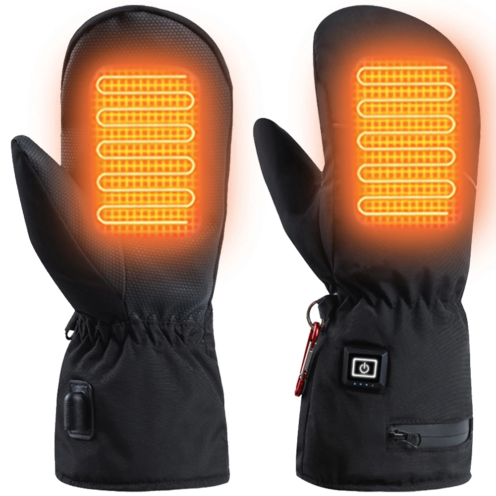 

Перчатки с электрическим подогревом, теплые перчатки с подогревом, защита от холода, искусственные перчатки с подогревом, лыжные перчатки с 3 режимами температуры для отдыха на открытом воздухе, кемпинга, походов
