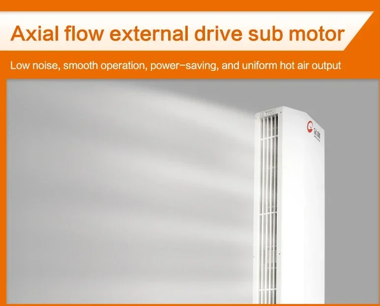 Air Curtain MachineLateral Style Axial Flow Side Blowing Keeping Room Cool Electric Fan Wind Air Curtain Machine