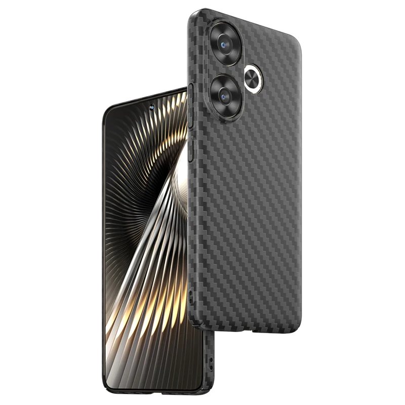 Luxury Carbon Fiber Texture Ultra Thin Hard PC Matte Back Phone Case Cover