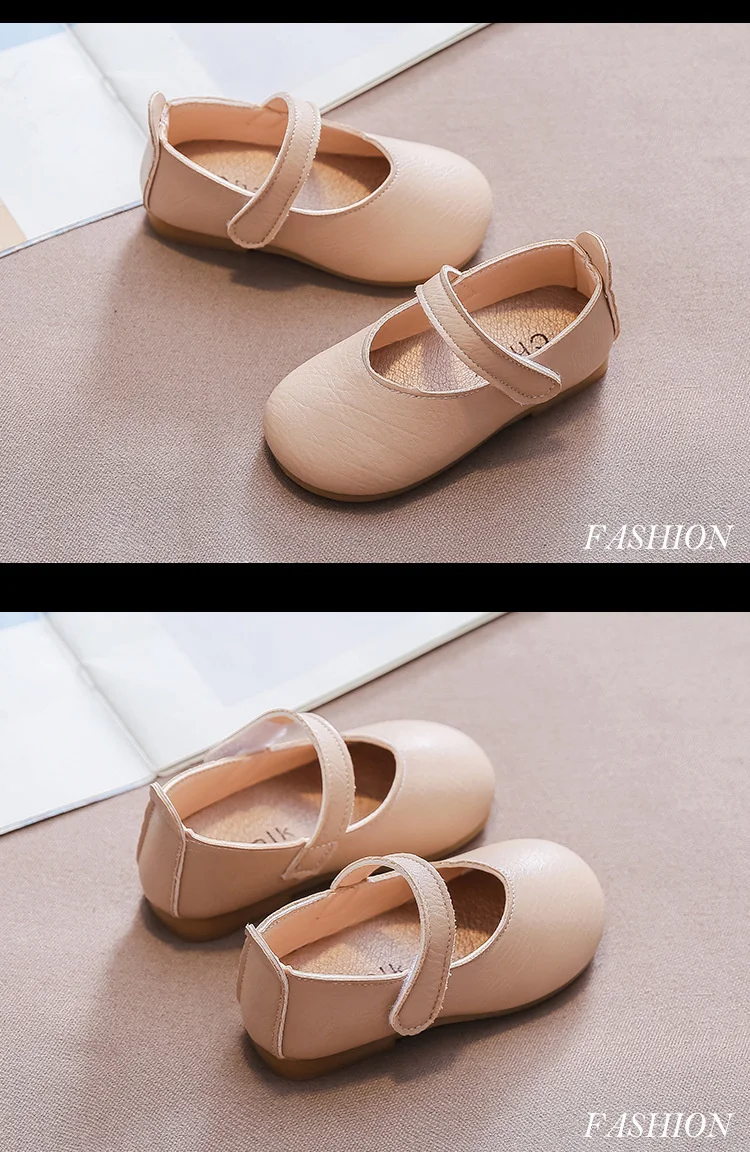 Girls Shoes Candy Color Mary Janes Shoes For Baby Girl Basic Kids Flats 2020 Autumn New Fashion Anti-Slippery Toddlers Child 0-3 child shoes girl