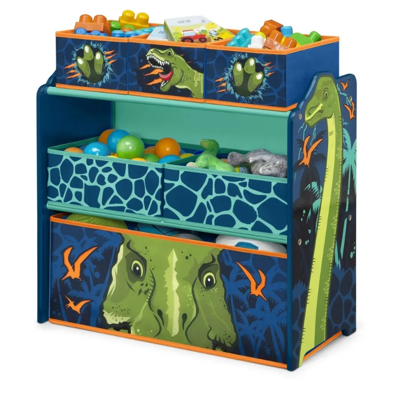 Delta - Organizador de juguetes para niños con compartimentos de  almacenamiento, Organizador